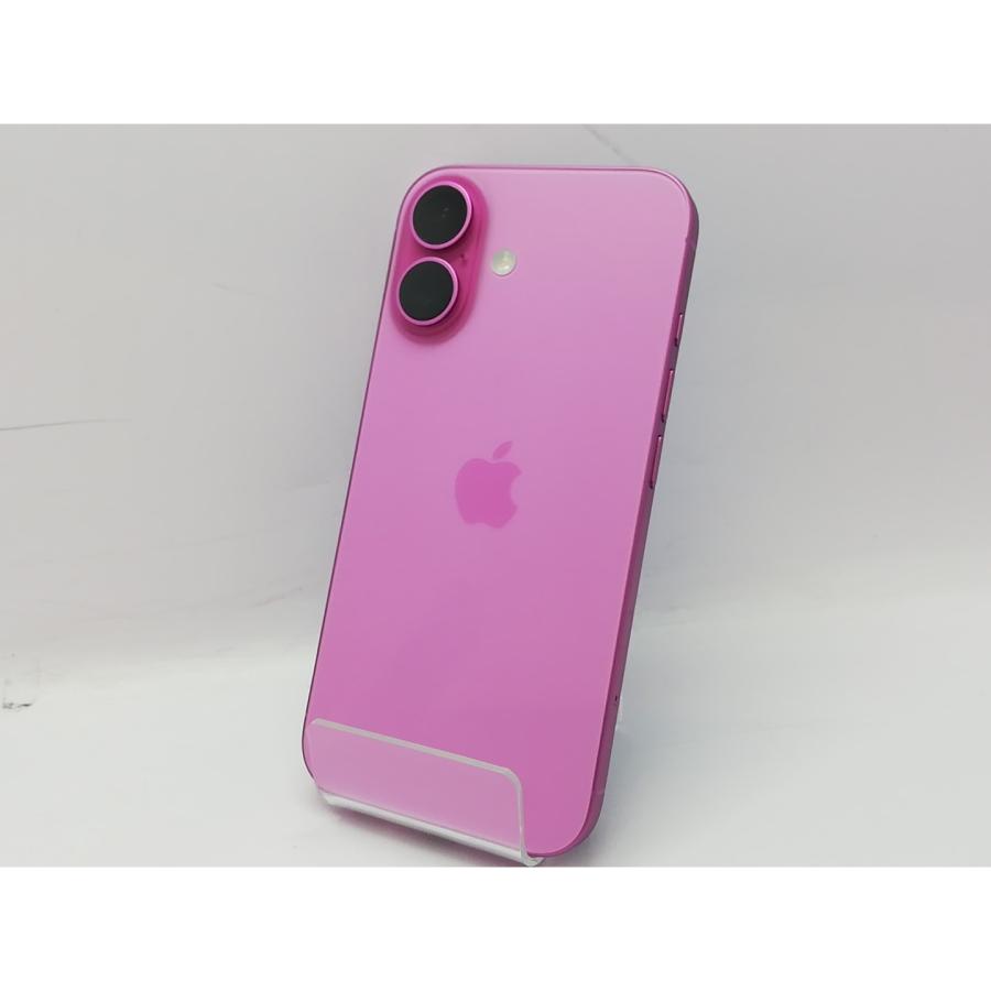 中古】Apple docomo 【SIMフリー】 iPhone 16 128GB ピンク MYDT3J/A