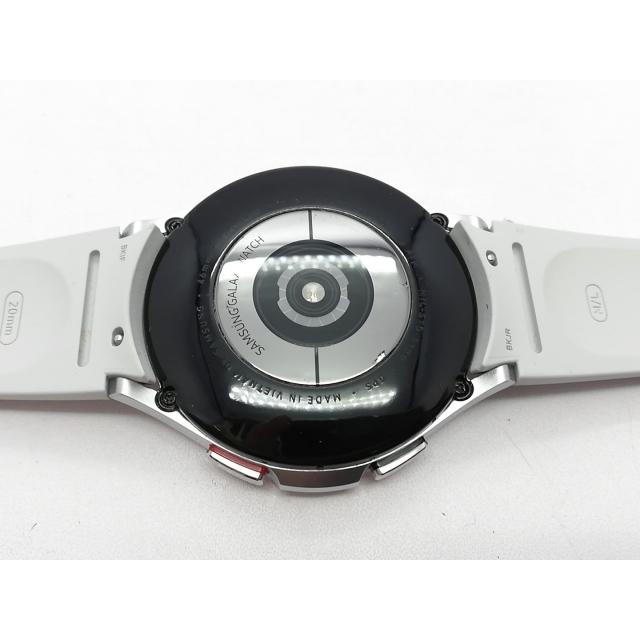 中古】SAMSUNG Galaxy Watch4 Classic 46mm SM-R890NZSAXJP シルバー 