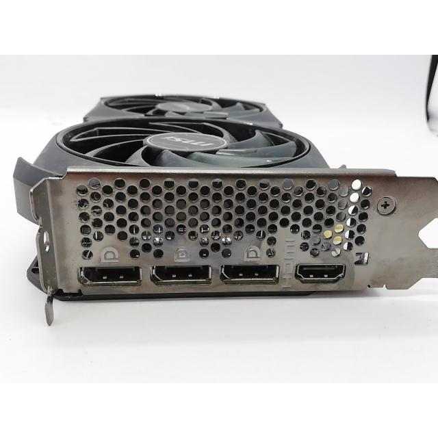 中古】MSI GeForce RTX 4060 Ti VENTUS 2X BLACK 8G OC RTX4060Ti/8GB