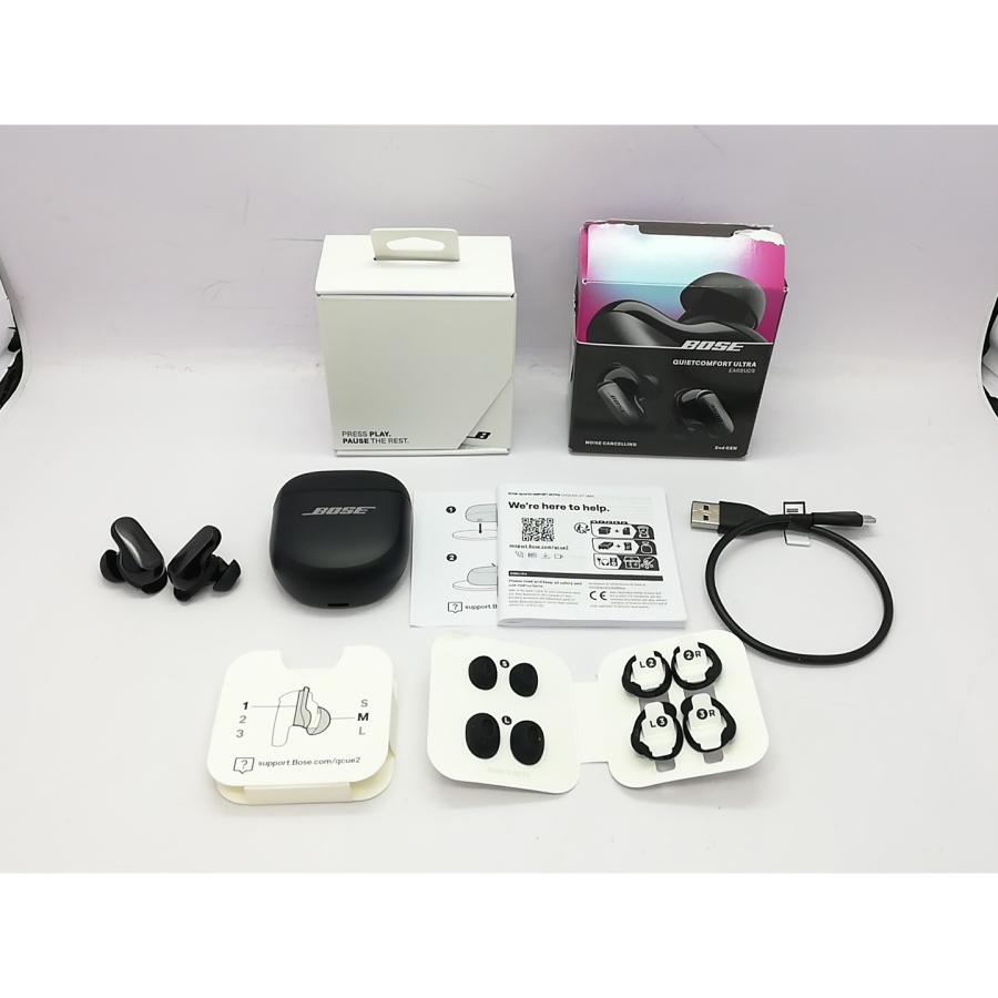 【中古】BOSE QuietComfort Ultra Earbuds 第2世代 [ブラック]【立川フロム中武】保証期間１ヶ月【ランクA】の画像