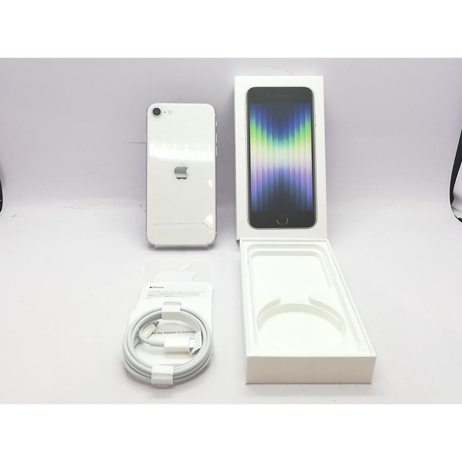 中古】Apple 国内版 【SIMフリー】 iPhone SE（第3世代） 128GB スター
