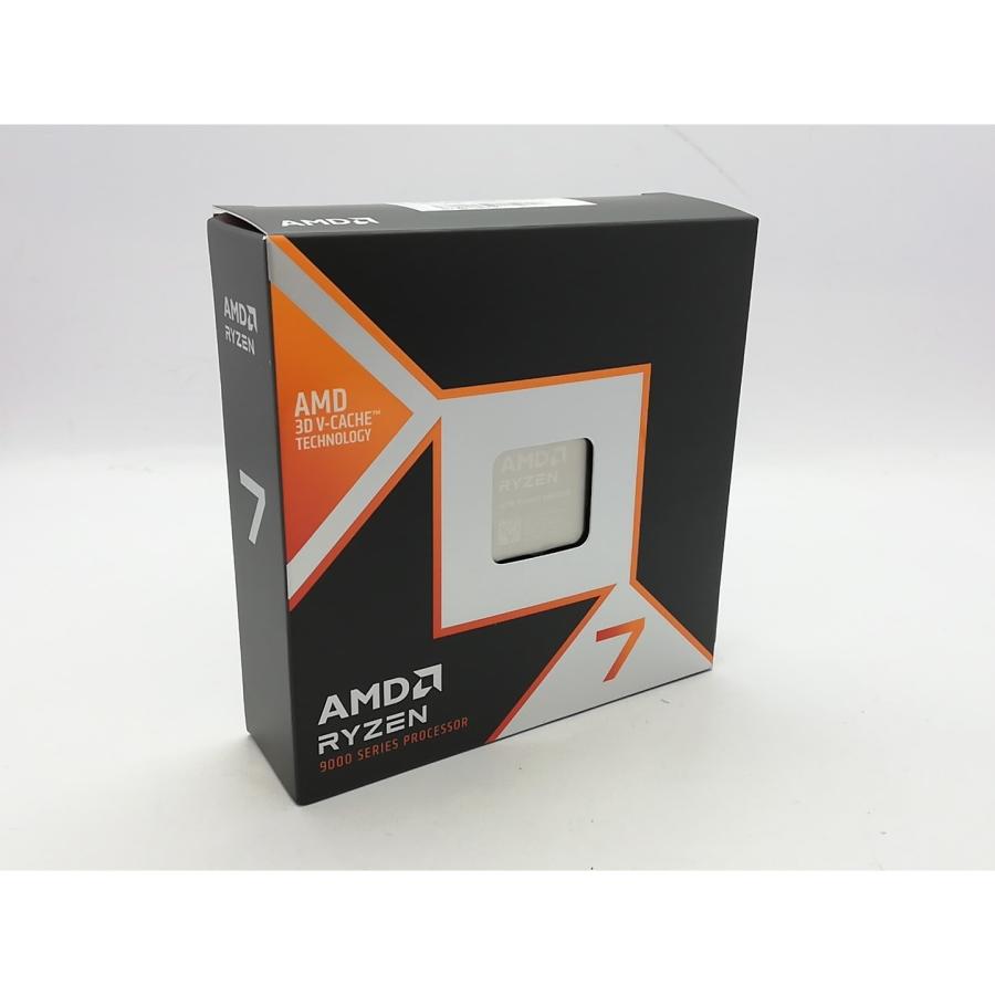 中古】AMD Ryzen 7 9800X3D (4.7GHz/TC:5.2GHz) BOX AM5/8C/16T/L3
