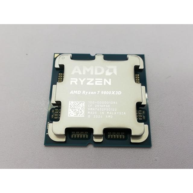 中古】AMD Ryzen 7 9800X3D (4.7GHz/TC:5.2GHz) BOX AM5/8C/16T/L3