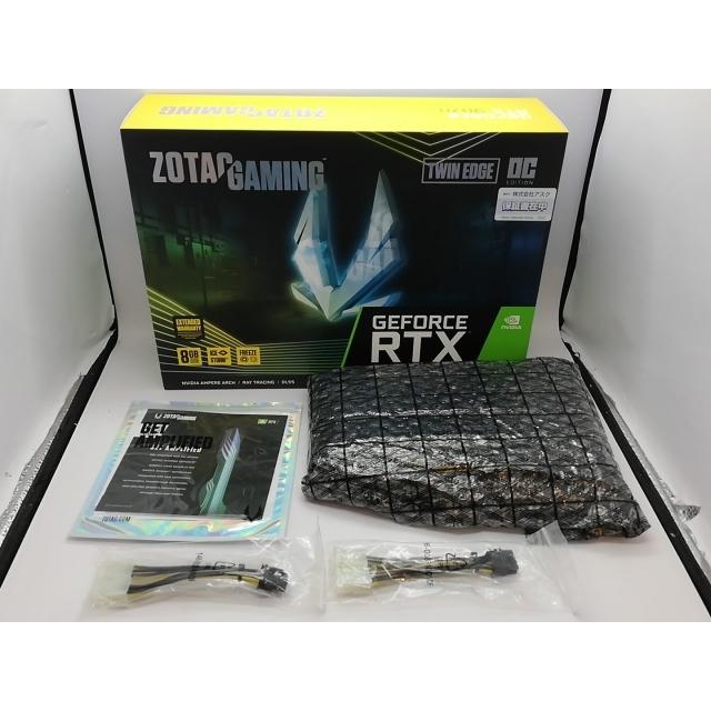 ZOTAC GeForce RTX 3070 TWIN EDGE OC　中古 中古】ZOTAC GAMING GeForce RTX 3070 Twin Edge OC（ZT-A30700H-10P