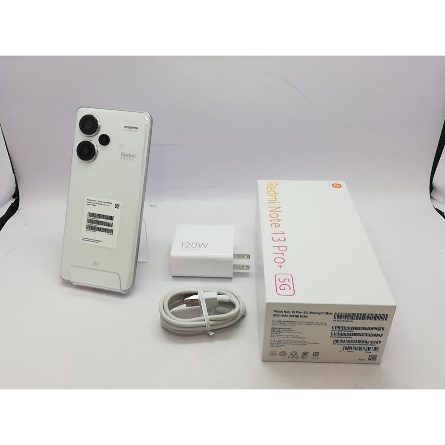 Redmi Note13Pro+5G 中古美品 ムーンライトホワイト Xiaomi（シャオミ） Redmi Note 13 Pro+ 5G 12G+512G SIMフリー
