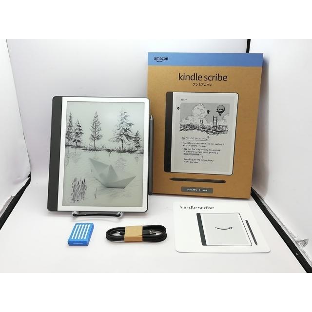 中古】Amazon Kindle Scribe (2024) 16GB タングステン プレミアムペン