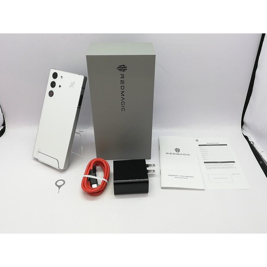 【中古】Nubia 国内版 【SIMフリー】 REDMAGIC 10 Pro Lightspeed(ホワイト) 12GB 256GB NX789J【立川フロム中武】保証期間１ヶ月【ランクA】の画像