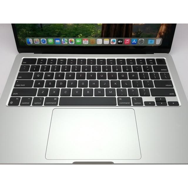 【中古】Apple MacBook Air 13インチ CTO (M2,2022) シルバー M2(CPU:8C/GPU:8C)/8G/256G/35W AC(USB-Cx2)【立川フロム中武】保証期間１ヶ月【ランクA】の画像