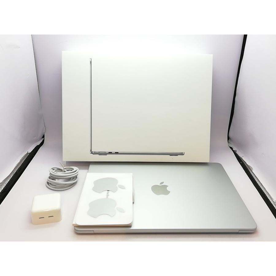 【中古】Apple MacBook Air 13インチ CTO (M2,2022) シルバー M2(CPU:8C/GPU:8C)/8G/256G/35W AC(USB-Cx2)【立川フロム中武】保証期間１ヶ月【ランクA】の画像