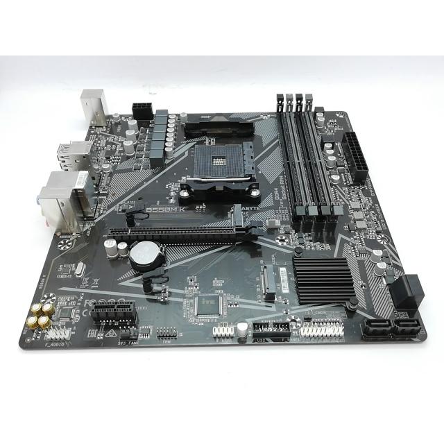 中古】GIGABYTE B550M K [Rev.1.0] B550/AM4/MicroATX【立川フロム中武
