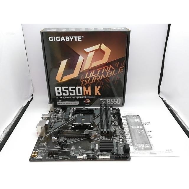 中古】GIGABYTE B550M K [Rev.1.0] B550/AM4/MicroATX【立川フロム中武