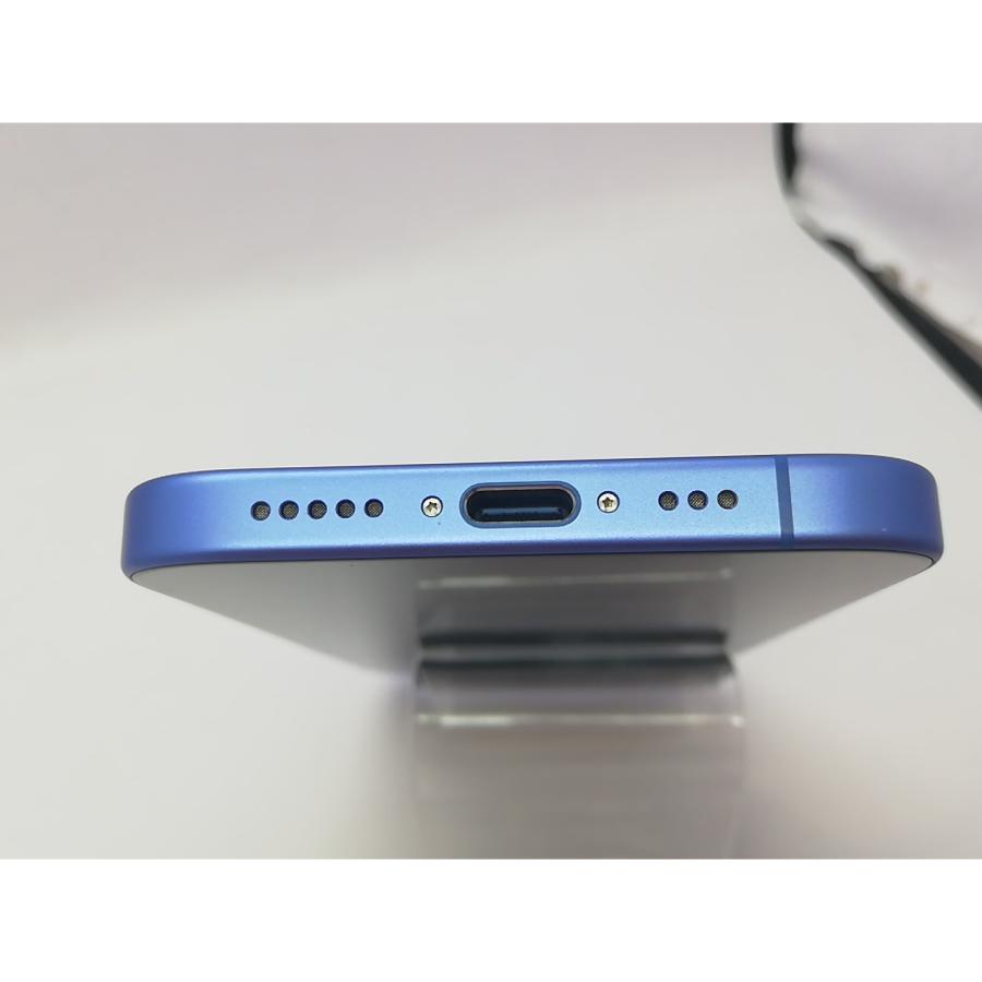 【中古】Apple docomo 【SIMフリー】 iPhone 16 256GB ウルトラマリン MYE03J/A【立川フロム中武】保証期間１ヶ月【ランクB】の画像