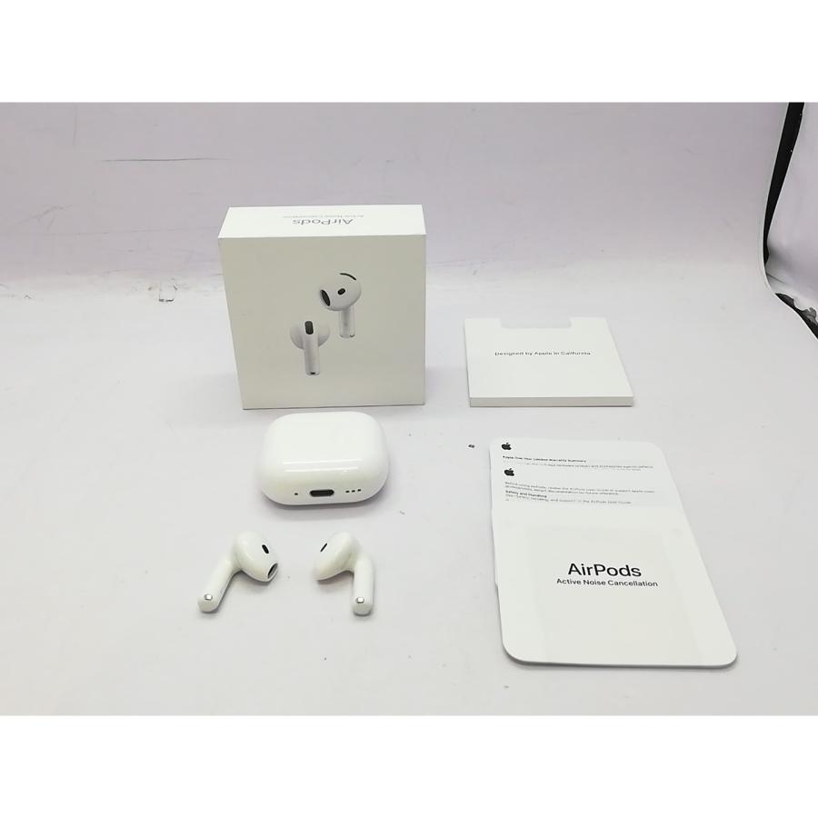 【中古】Apple AirPods 4 アクティブノイズキャンセリング搭載モデル MXP93J/A【秋葉5号】保証期間１ヶ月_8