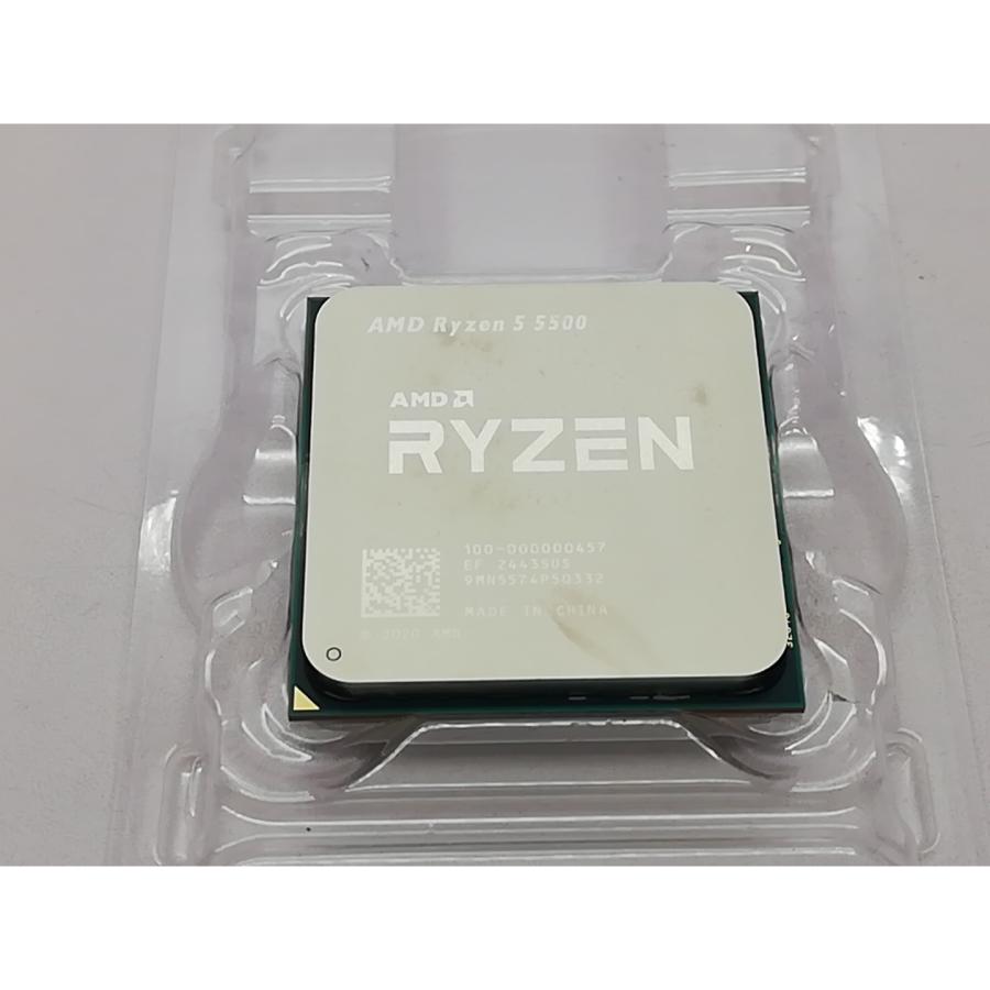 中古】AMD Ryzen 5 5500 (3.6GHz/TC:4.2GHz) bulk AM4/6C/12T/L3 16MB