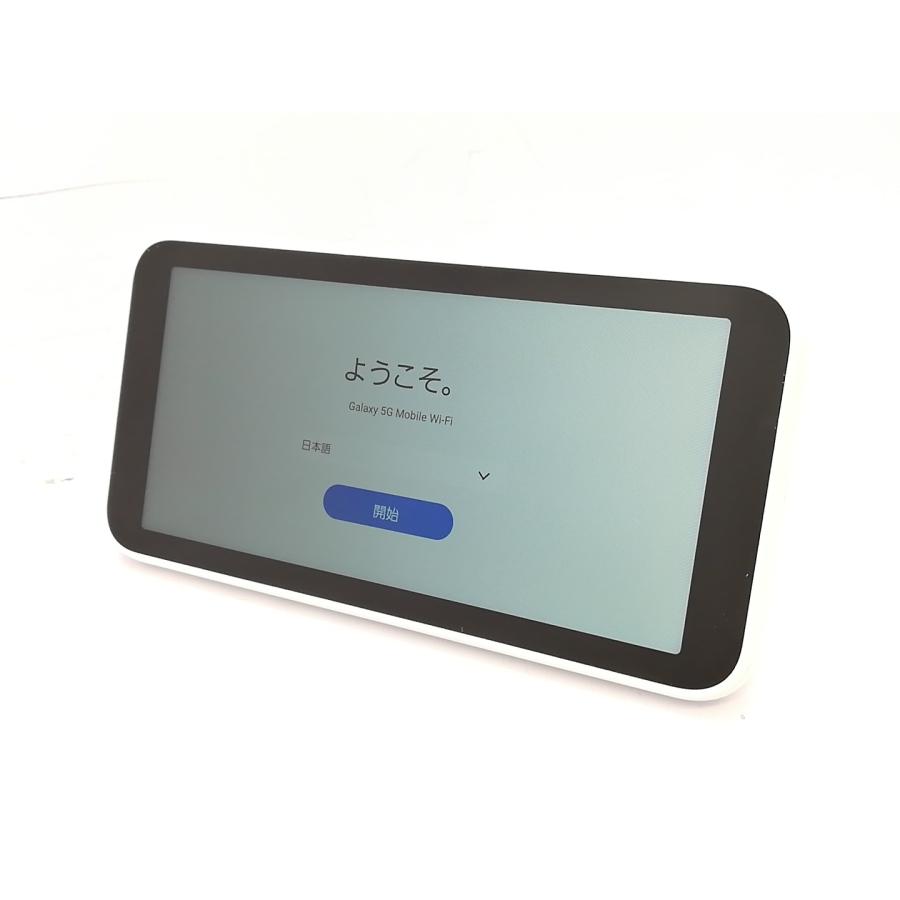 中古】SAMSUNG UQmobile 【SIMフリー】 Galaxy 5G Mobile Wi-Fi SCR01 