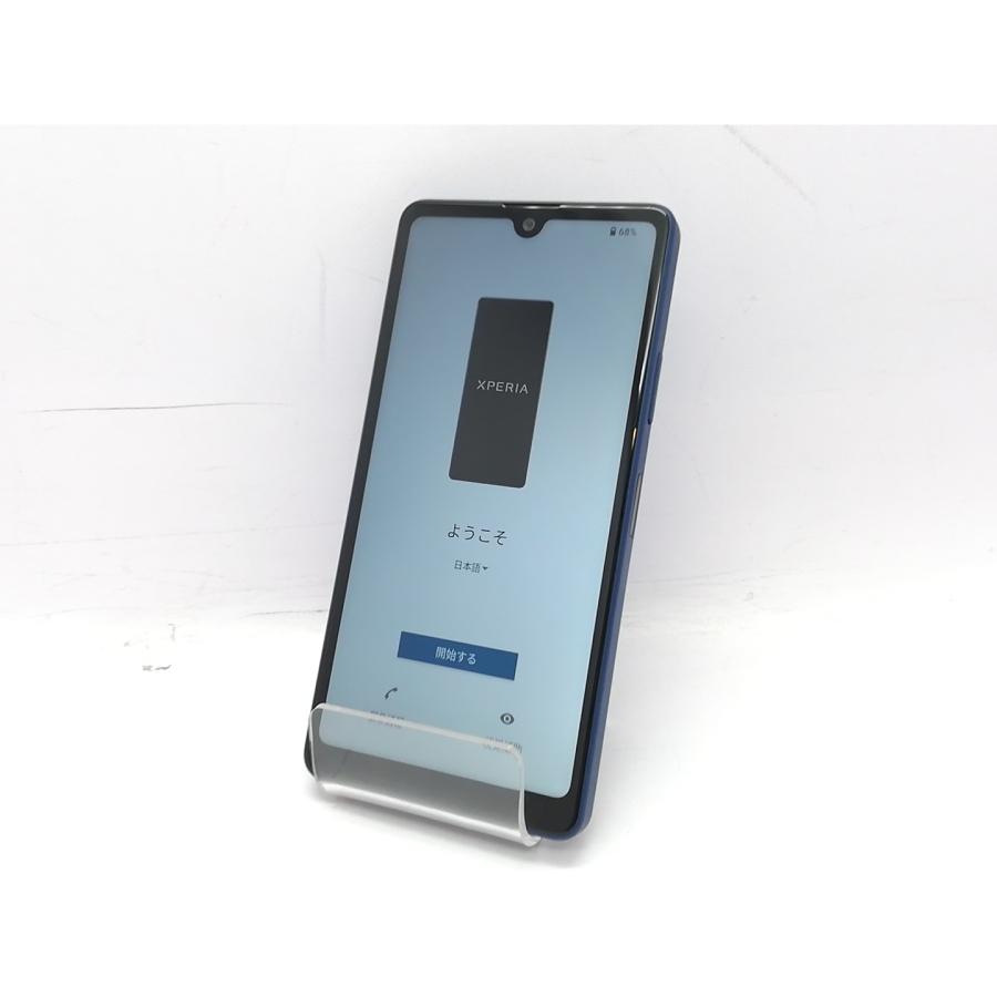 中古】SONY au 【SIMフリー】 Xperia Ace III グレー 4GB 64GB SOG08
