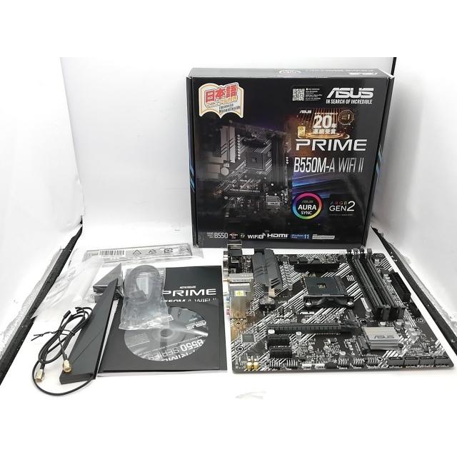 ASUS PRIME B550M-A WIFI II マザーボード 中古 中古】ASUS PRIME B550M-A WIFI II B550/AM4/MicroATX【ECセンター