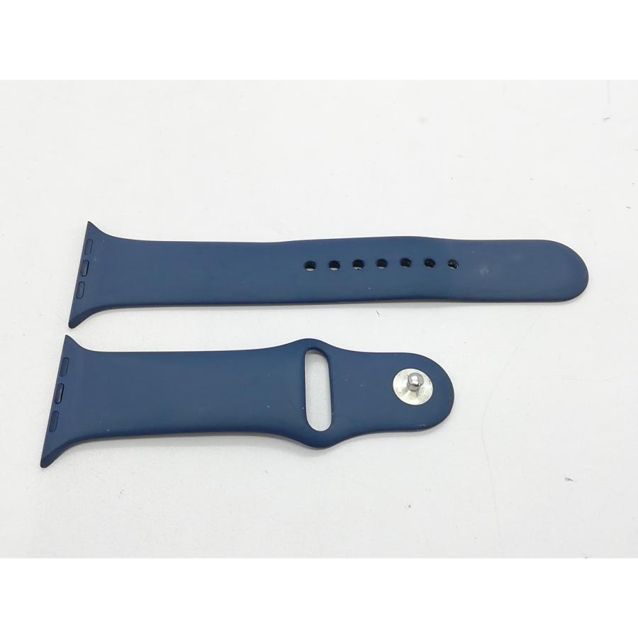 【中古】Apple Apple Watch Series10 46mm GPS シルバーアルミニウムケース/デニムスポーツバンド (M/L) MWWM3J/A【立川フロム中武】保証期間１ヶ月【ランクB】の画像