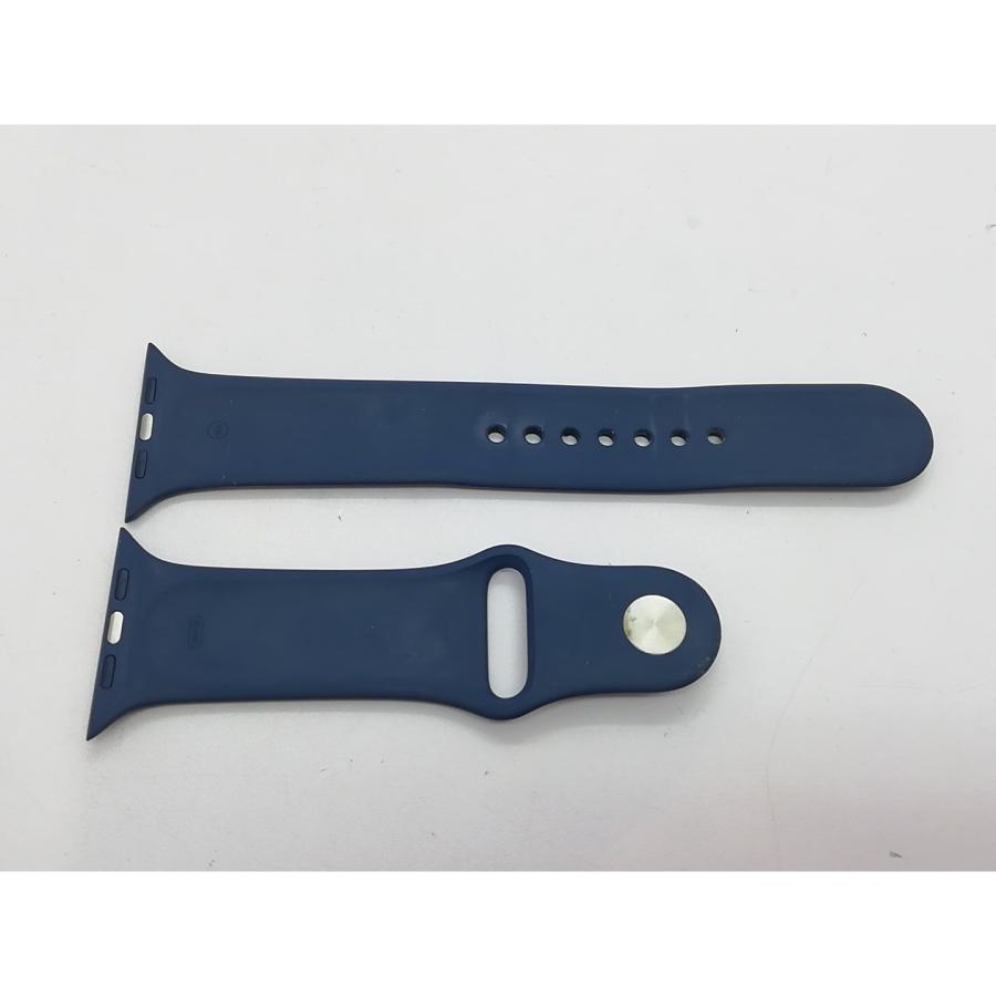 【中古】Apple Apple Watch Series10 46mm GPS シルバーアルミニウムケース/デニムスポーツバンド (M/L) MWWM3J/A【立川フロム中武】保証期間１ヶ月【ランクB】の画像