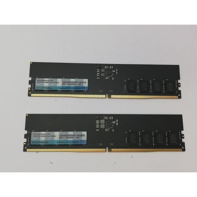 中古】DDR5 16GB 2枚組（合計32GB） DDR5-5600(PC5-44800