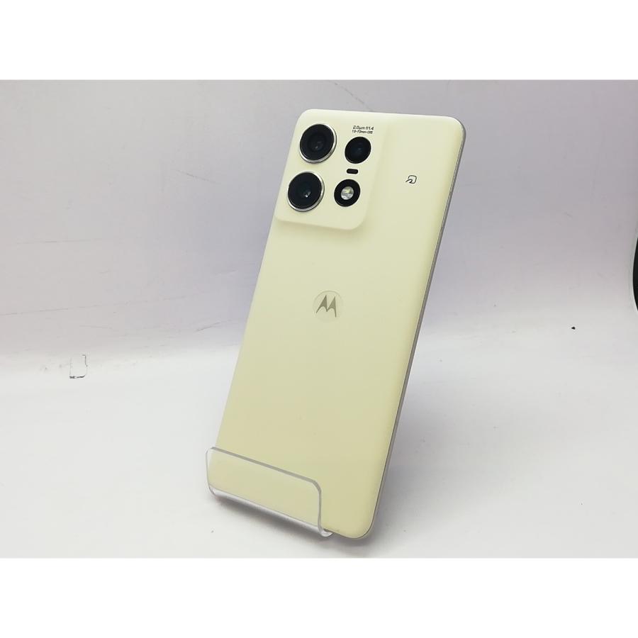 中古】MOTOROLA SoftBank 【SIMフリー】 motorola edge 50s pro バニラ 