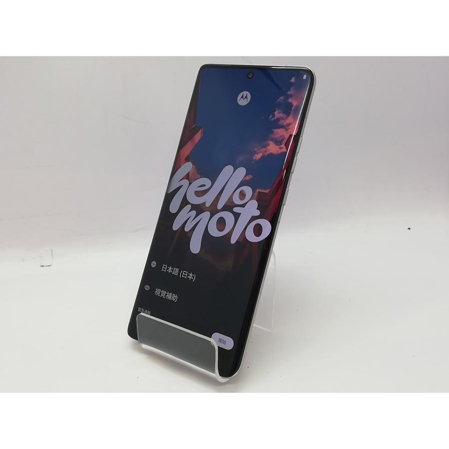 中古】MOTOROLA SoftBank 【SIMフリー】 motorola edge 50s pro バニラ 