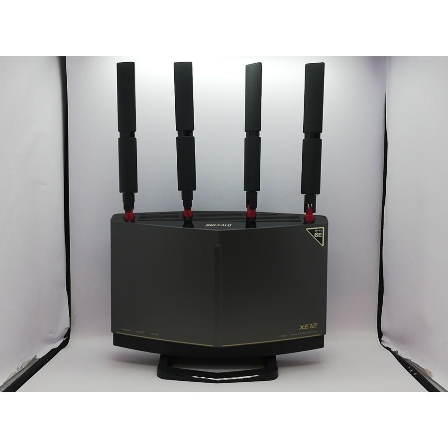 中古】BUFFALO AirStation WXR-11000XE12/N Wi-Fi6E(11ax)対応無線LAN 