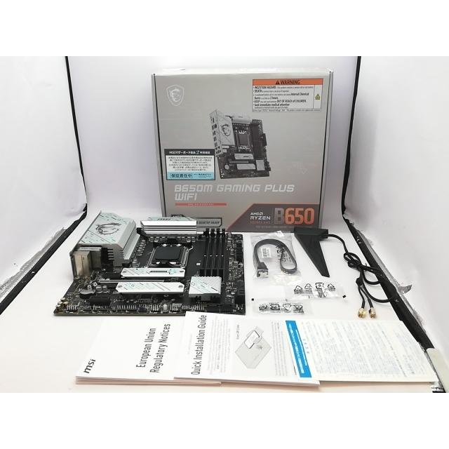 中古】MSI B650M GAMING PLUS WIFI B650/AM5/MicroATX【立川フロム中武