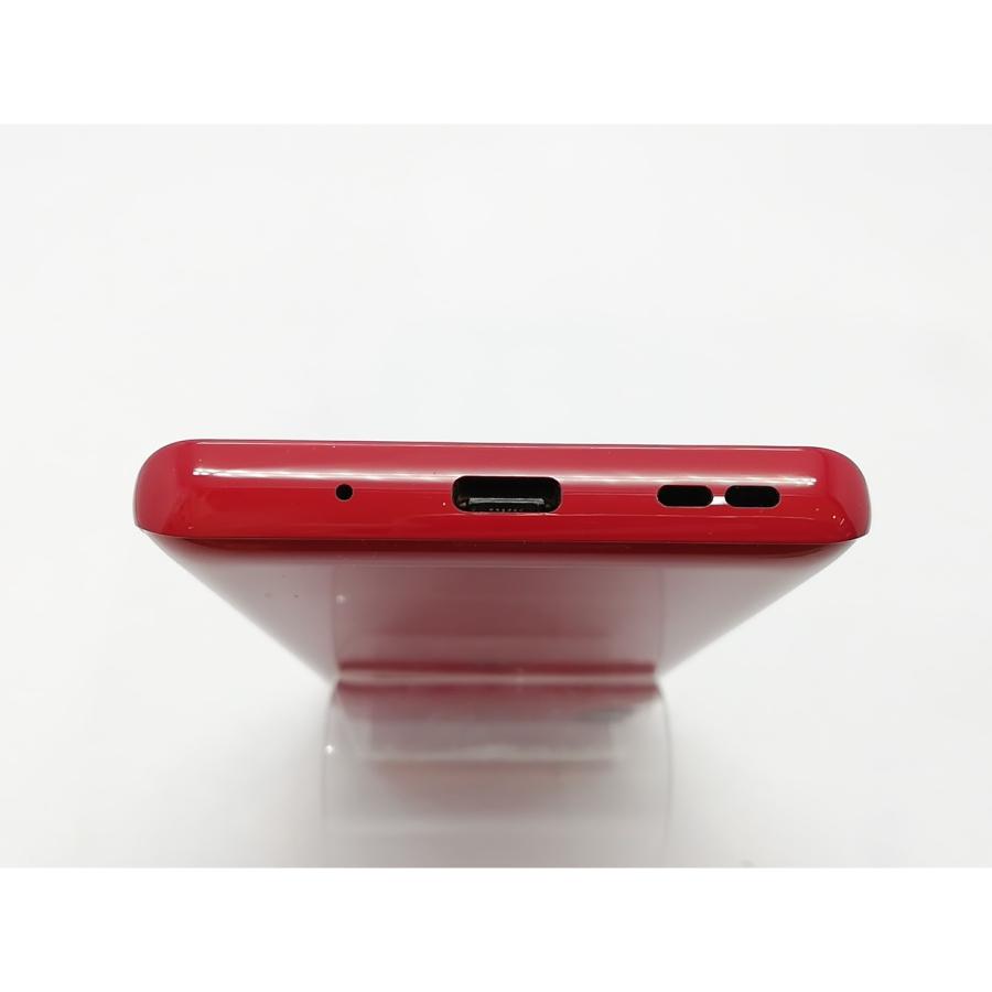 中古】Wiko 楽天モバイル 【SIMフリー】 Rakuten Hand 5G クリムゾン