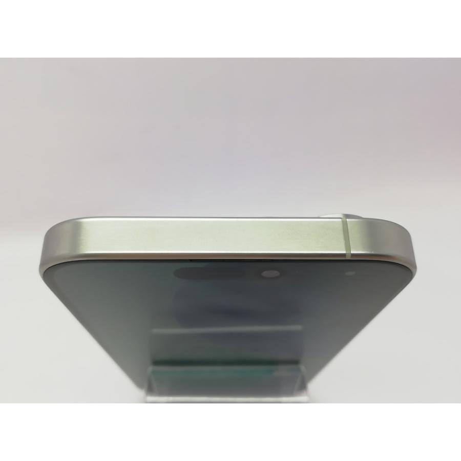 【中古】Apple SoftBank 【SIMフリー】 iPhone 15 Pro 256GB ホワイトチタニウム MTUD3J/A【立川フロム中武】保証期間１ヶ月【ランクA】の画像