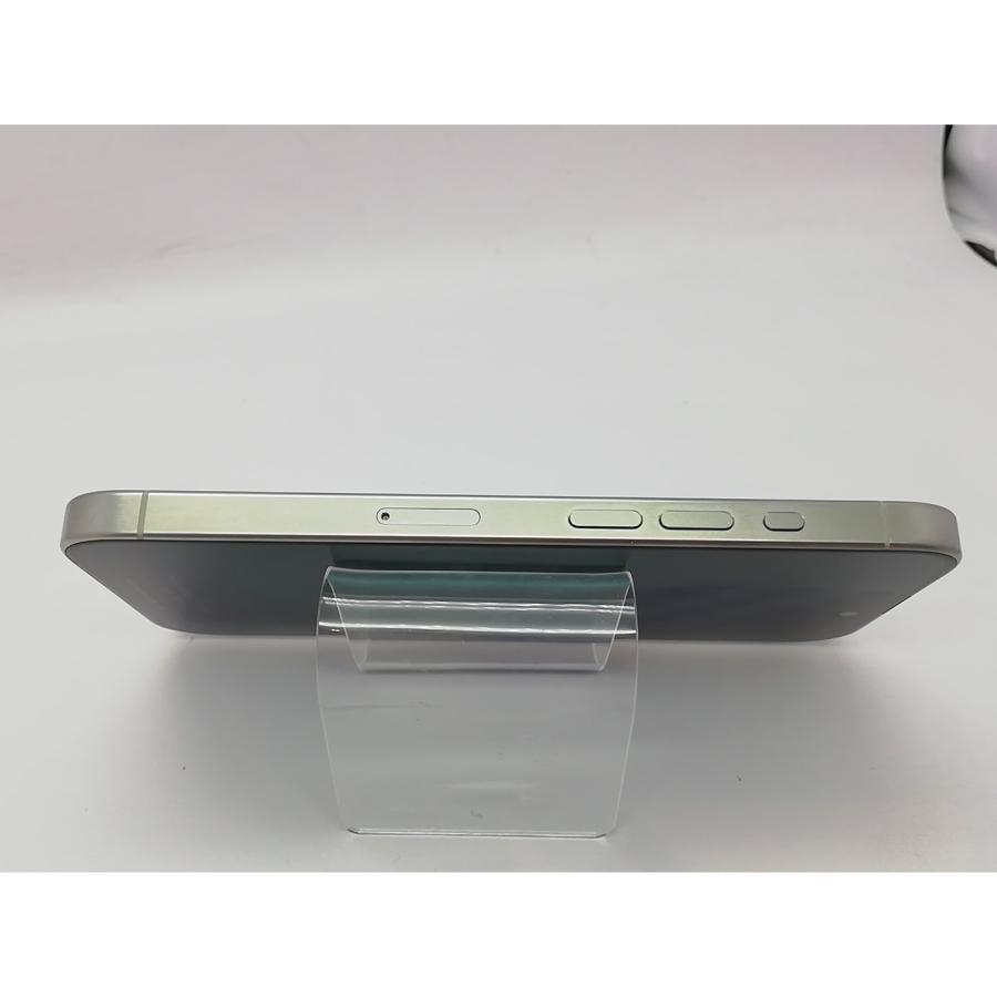 【中古】Apple SoftBank 【SIMフリー】 iPhone 15 Pro 256GB ホワイトチタニウム MTUD3J/A【立川フロム中武】保証期間１ヶ月【ランクA】の画像