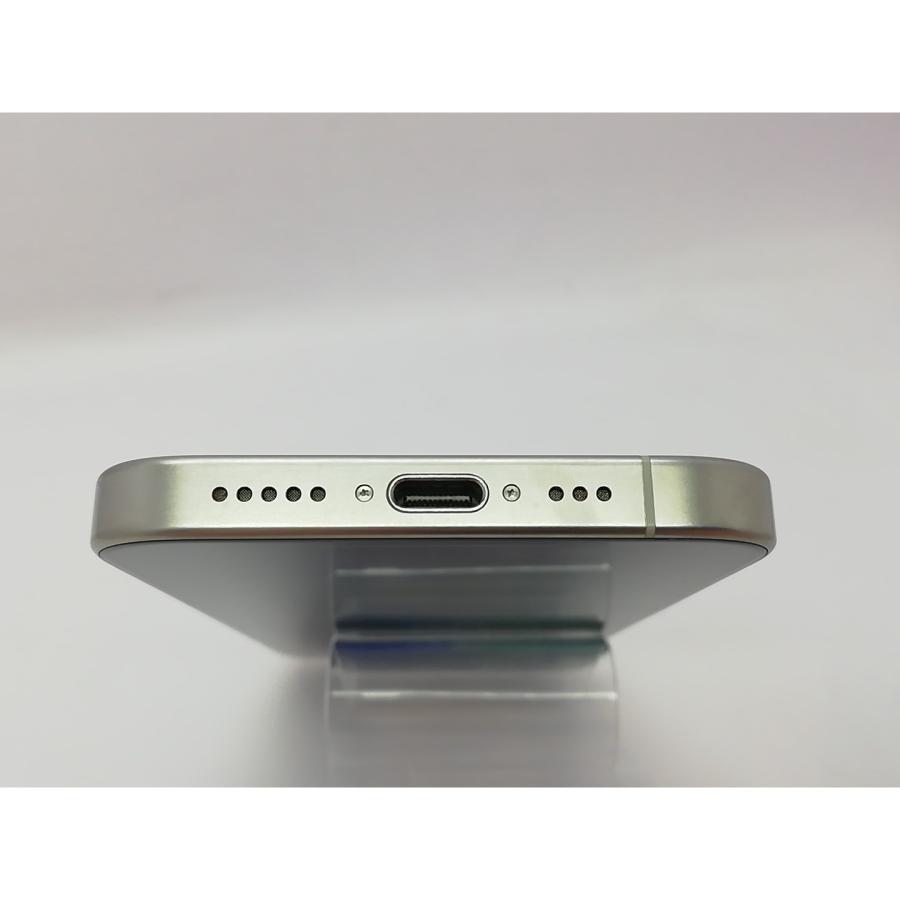【中古】Apple SoftBank 【SIMフリー】 iPhone 15 Pro 256GB ホワイトチタニウム MTUD3J/A【立川フロム中武】保証期間１ヶ月【ランクA】の画像
