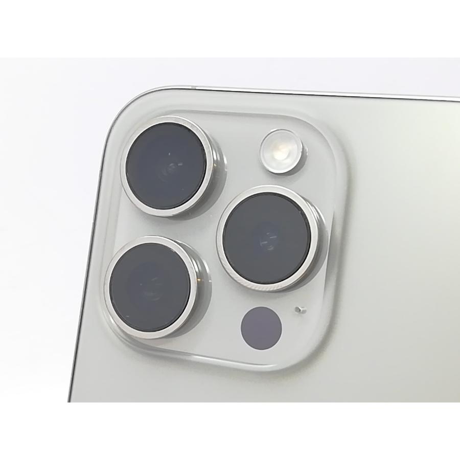 【中古】Apple SoftBank 【SIMフリー】 iPhone 15 Pro 256GB ナチュラルチタニウム MTUF3J/A【立川フロム中武】保証期間１ヶ月【ランクA】の画像