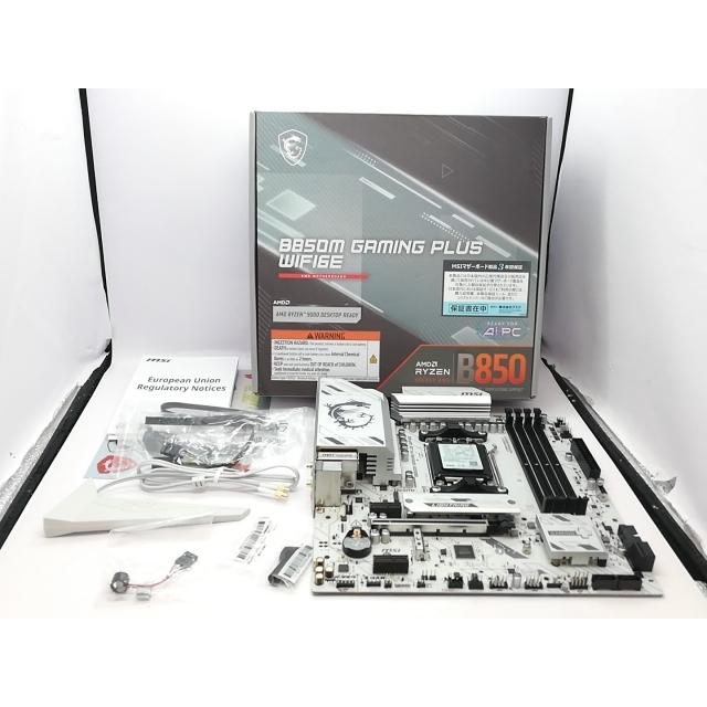 中古】MSI B850M GAMING PLUS WIFI6E B850/AM5/MicroATX【立川フロム中