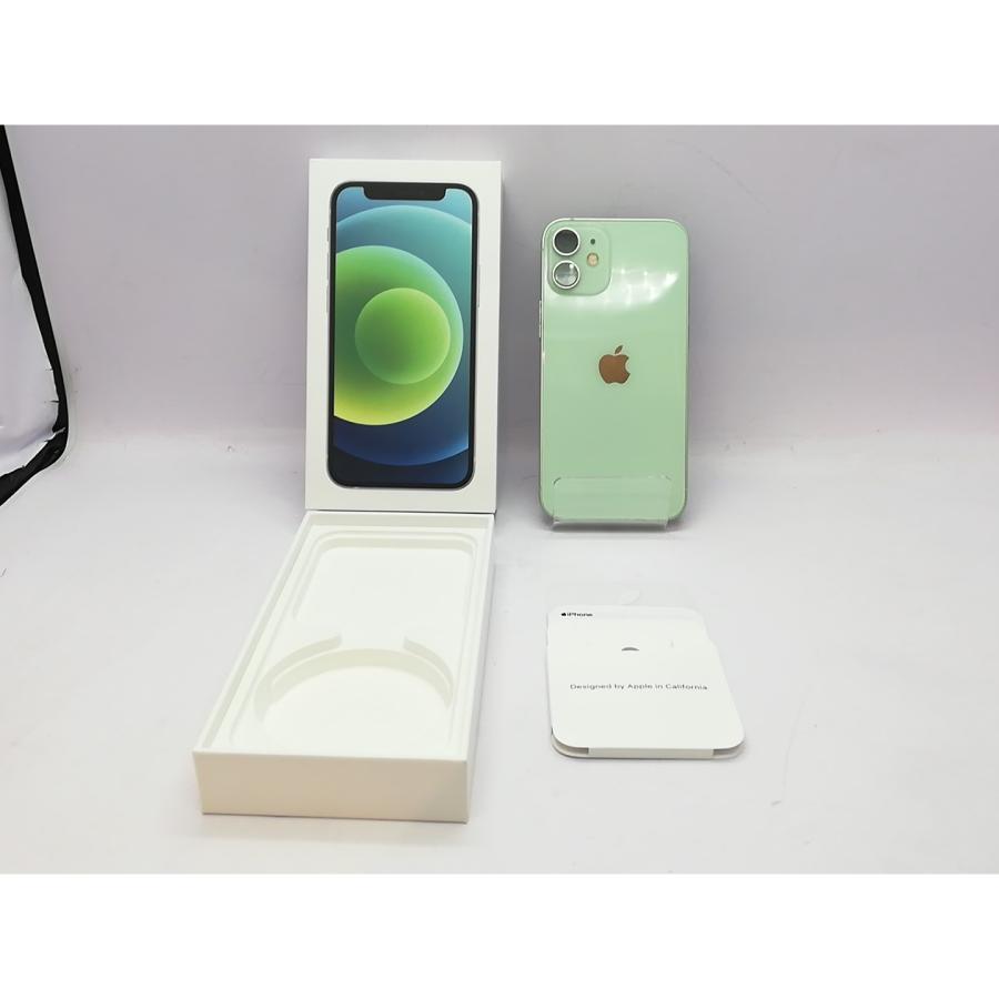 iphone12mini 256GB AU版SIMﾌﾘｰ  ｸﾞﾘｰﾝ  MGDW3J/A 中古C品 iPhone 12 mini 【中古】Apple au 【SIMロック解除済み】 256GB