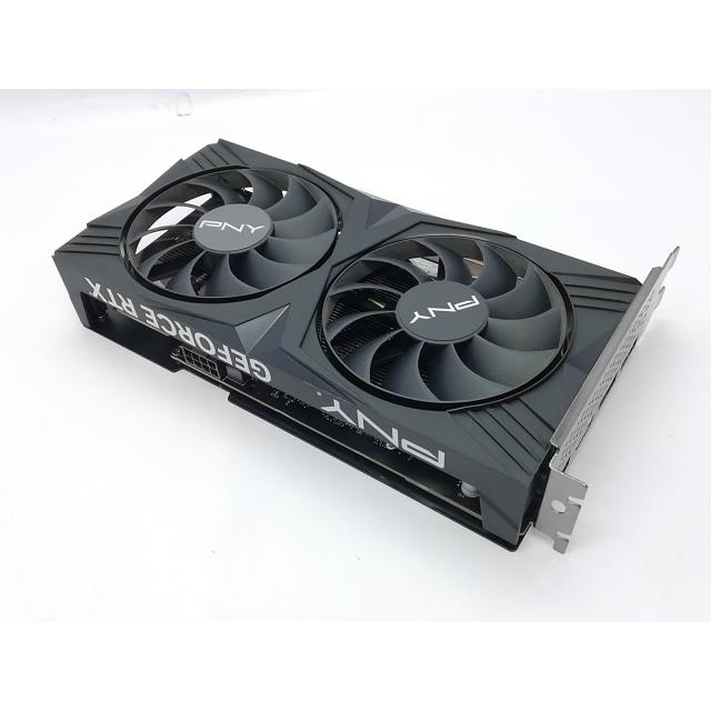 中古】PNY GeForce RTX 4060 8GB VERTO ダブルファン VCG40608DFXPB1 
