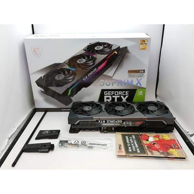 中古】MSI GeForce RTX 3090 SUPRIM X 24G RTX3090/24GB(GDDR6X)/PCI-E