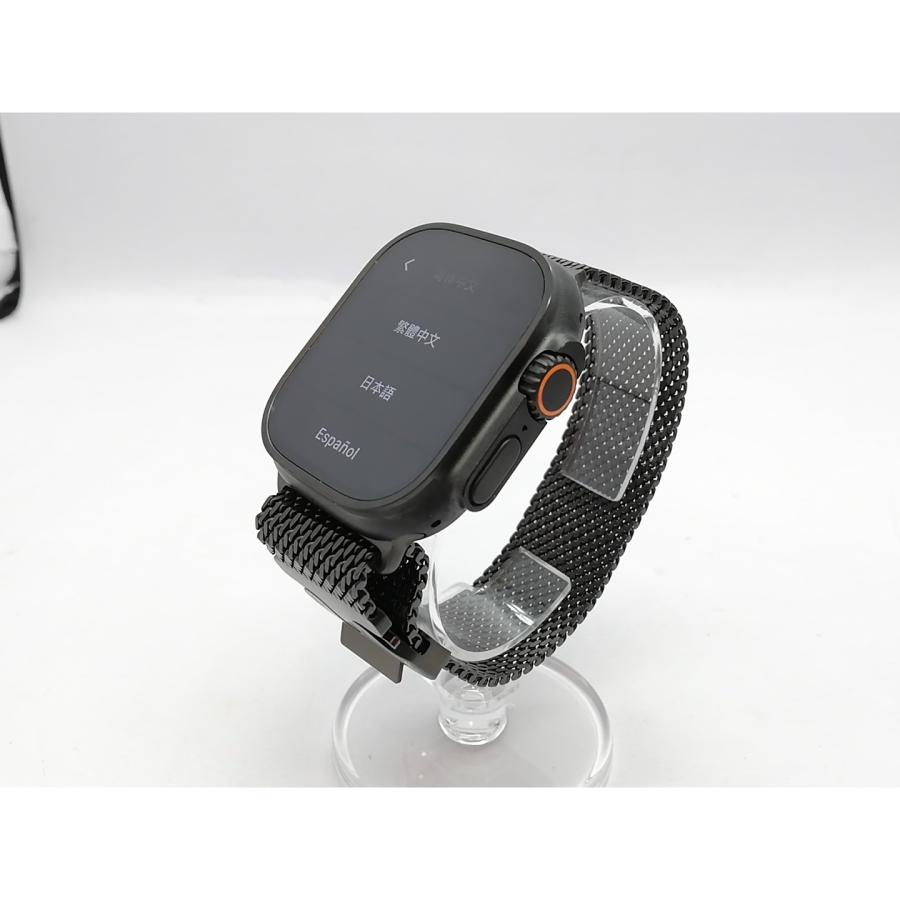 中古】Apple Watch Ultra3 49mm Cellular ブラックチタニウムケース 