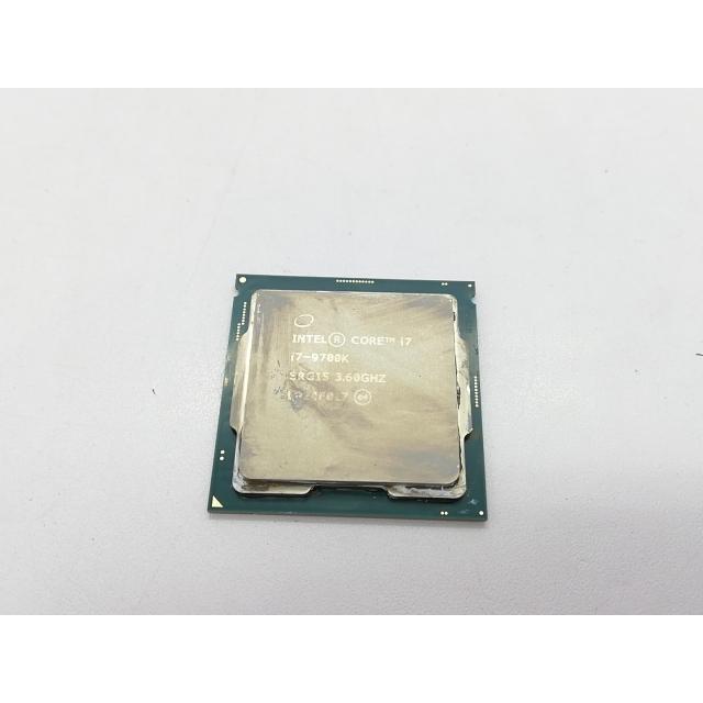 Intel Core i7-9700K 動作確認済み CPU 本体のみ 中古】Intel Core i7-9700K (3.6GHz/TB:4.9GHz/SRG15/R0) BOX LGA1151