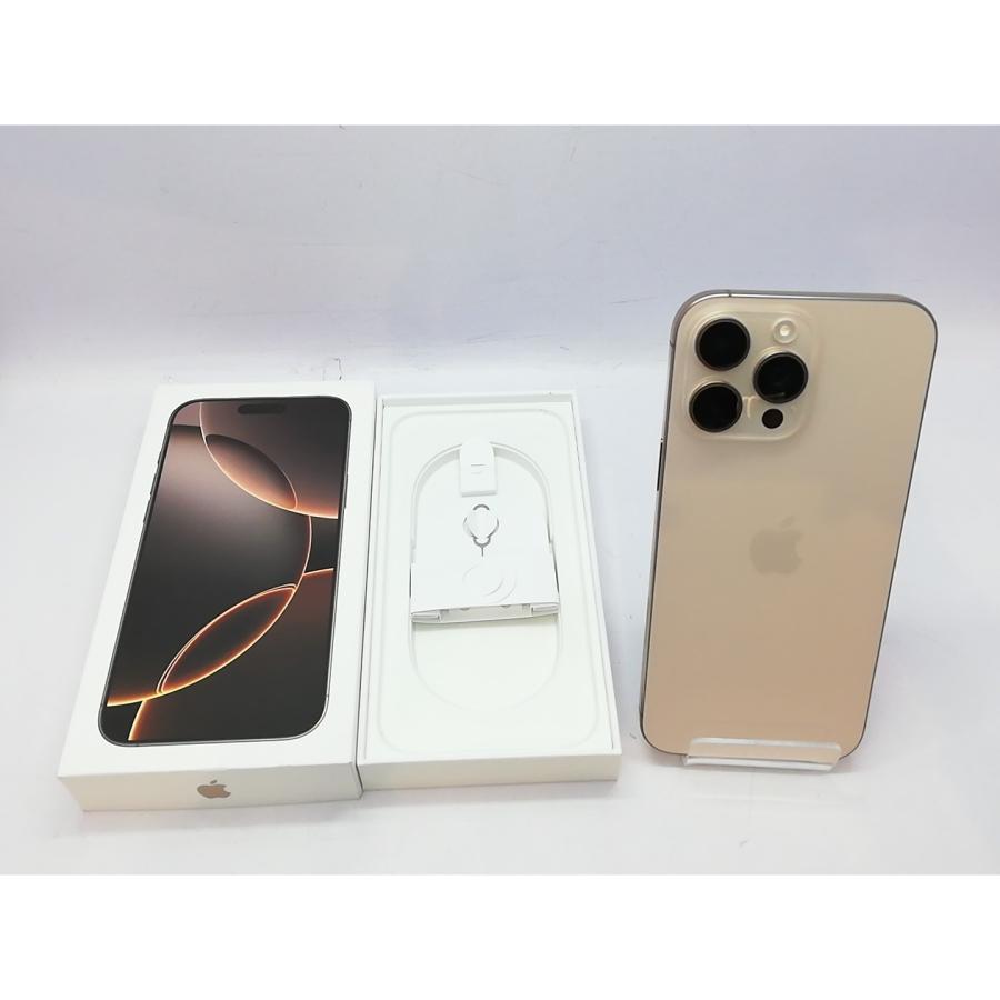 【中古】Apple 国内版 【SIMフリー】 iPhone 16 Pro Max 256GB デザートチタニウム MYWJ3J/A【札幌】保証期間１ヶ月【ランクA】の画像