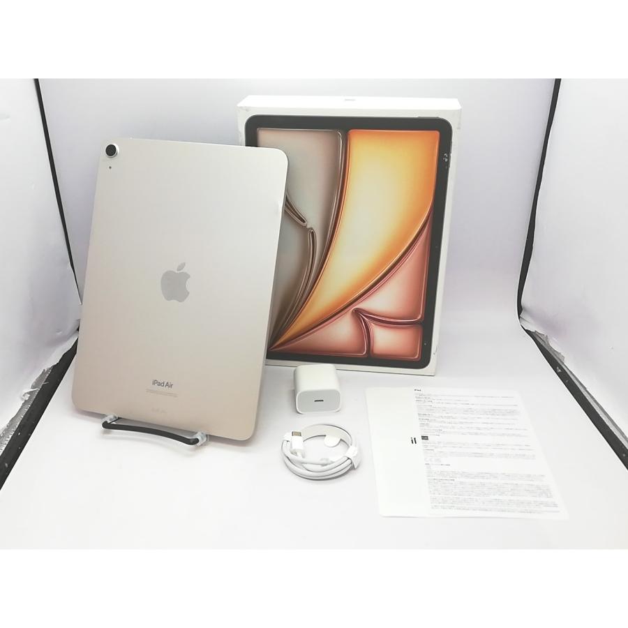 【中古】Apple 【Wi-Fi】 11インチ iPad Air（M2/2024） 128GB スターライト MUWE3J/A【立川フロム中武】保証期間１ヶ月【ランクC】の画像