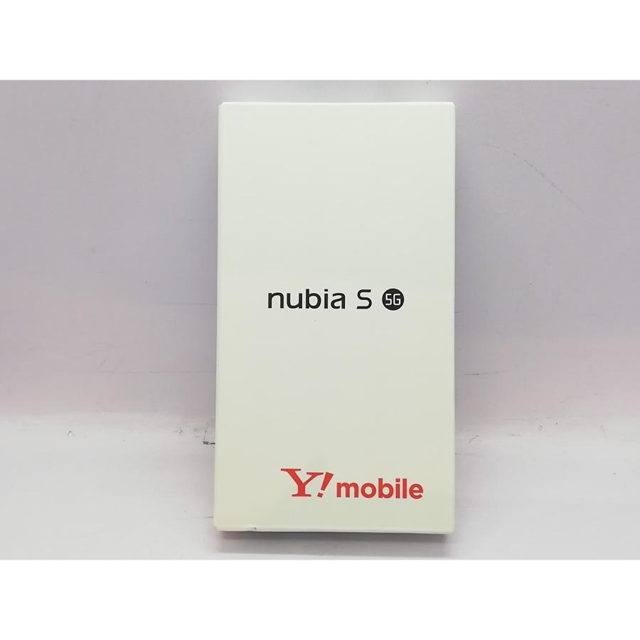 未使用】ZTE ymobile 【SIMフリー】 nubia S 5G 4GB 128GB ホワイト