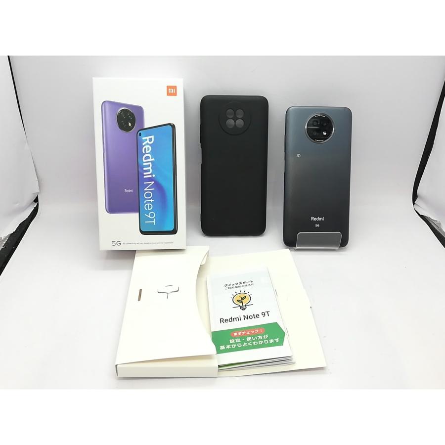 Redmi Note 9T 128GB ナイトフォールブラック  美品中古　スマホ 本体  送料無料！おまけ付き！　早い者勝ちです！！ 中古】Xiaomi SoftBank 【SIMロック解除済み】 Redmi Note 9T 5G