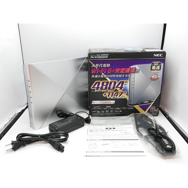 中古】NEC Aterm WX6000HP(PA-WX6000HP) Wi-Fi6(11ax)対応無線LAN