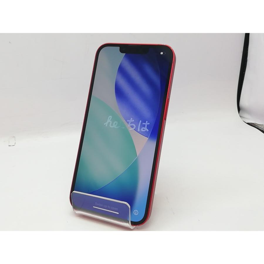 【中古】Apple 国内版 【SIMフリー】 iPhone 13 128GB (PRODUCT)RED MLNF3J/A【立川フロム中武】保証期間１ヶ月【ランクC】の画像