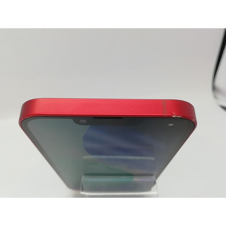【中古】Apple 国内版 【SIMフリー】 iPhone 13 128GB (PRODUCT)RED MLNF3J/A【立川フロム中武】保証期間１ヶ月【ランクC】の画像