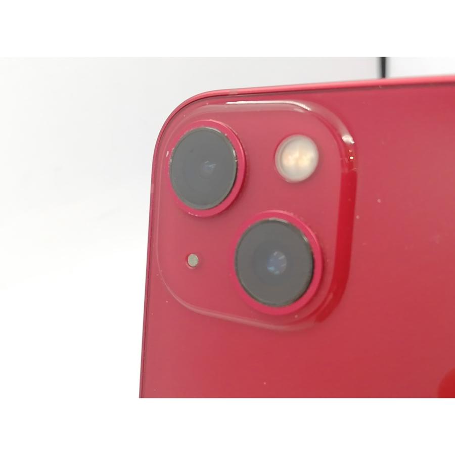 【中古】Apple 国内版 【SIMフリー】 iPhone 13 128GB (PRODUCT)RED MLNF3J/A【立川フロム中武】保証期間１ヶ月【ランクC】の画像