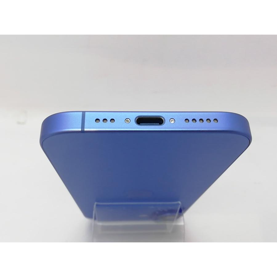 【中古】Apple au 【SIMフリー】 iPhone 16 128GB ウルトラマリン MYDU3J/A【立川フロム中武】保証期間１ヶ月【ランクA】の画像