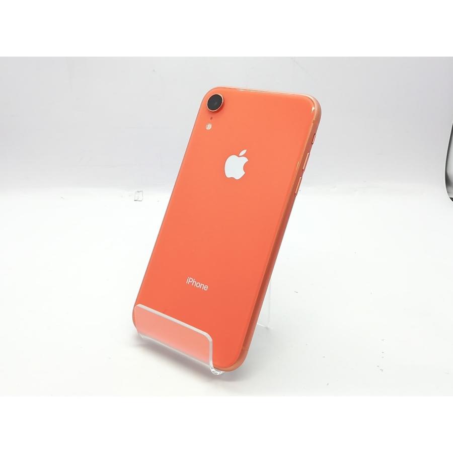 中古】Apple au 【SIMロック解除済み】 iPhone XR 64GB コーラル