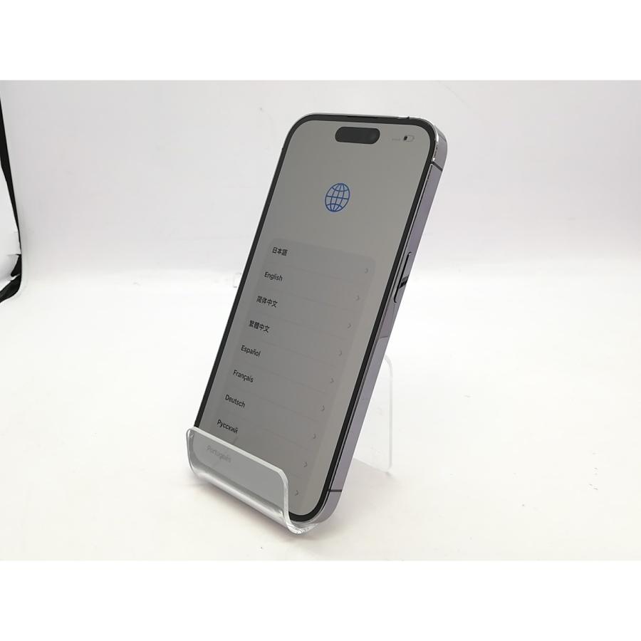 【中古】Apple 国内版 【SIMフリー】 iPhone 14 Pro 128GB ディープパープル MQ0F3J/A【立川フロム中武】保証期間１ヶ月【ランクB】の画像